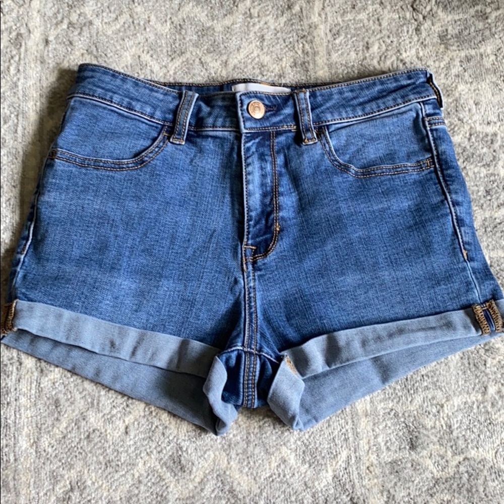 Pacsun high rise jean shorts